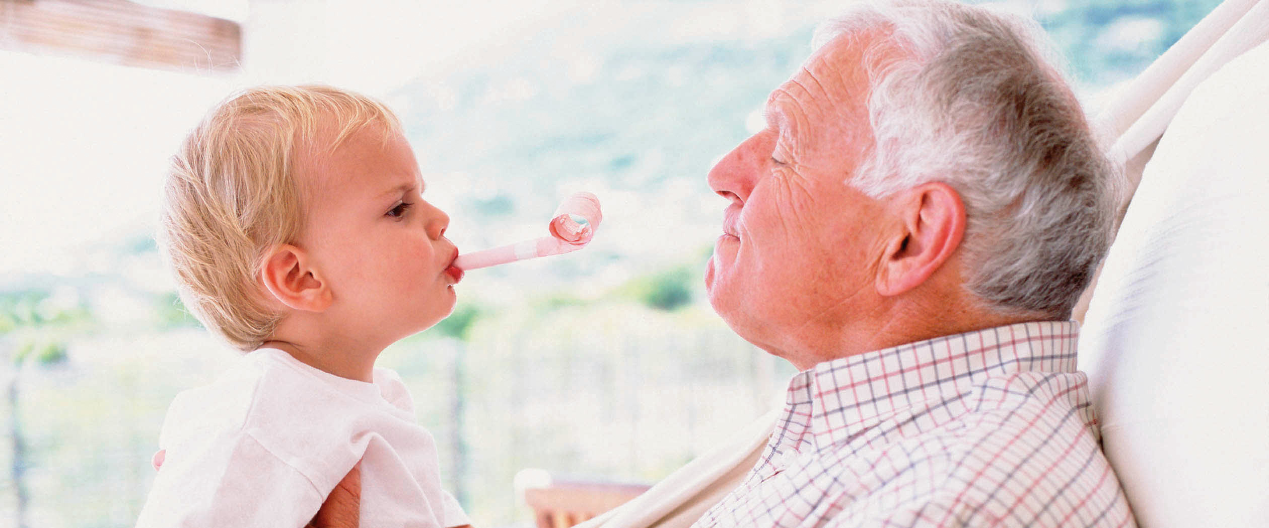 Grandpa and Grand Child